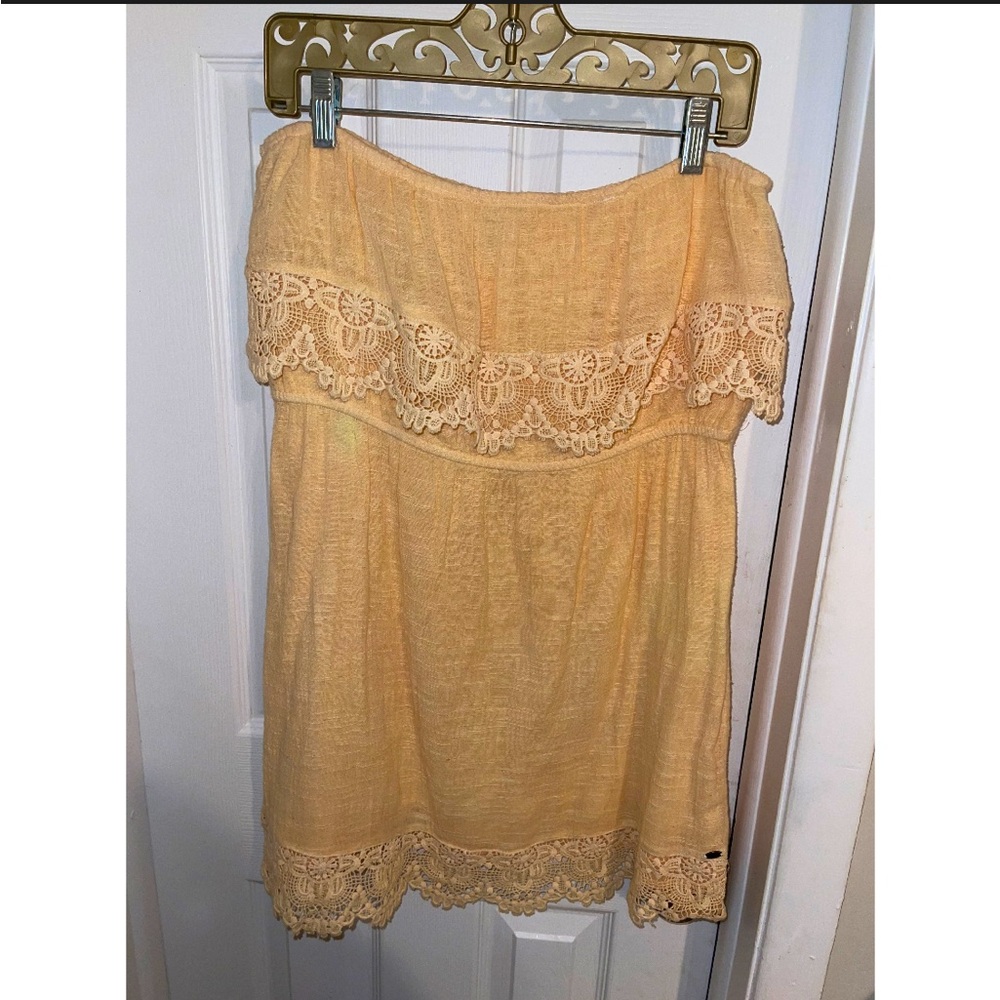 Yellow Dress Top